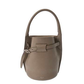 セリーヌ ビッグバッグ バケットナノ ライトトープ 187243A4U.18LT レザー レディース バッグ 【中古】【bag】