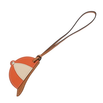 エルメス パドックボンベイ オレンジ/クレ/ナチュラルサブレ ヴォーバトラー/ヴォースイフト ユニセックス 【中古】【other】