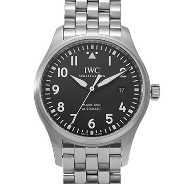 IWC パイロットウォッチ マーク XVIII IW327015 ブラック メンズ 時計 【中古】【wristwatch】