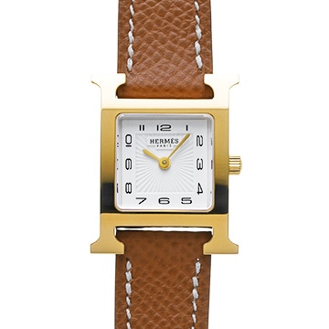 エルメス Hウォッチ HH1.201 ホワイト レディース 時計 【中古】【wristwatch】