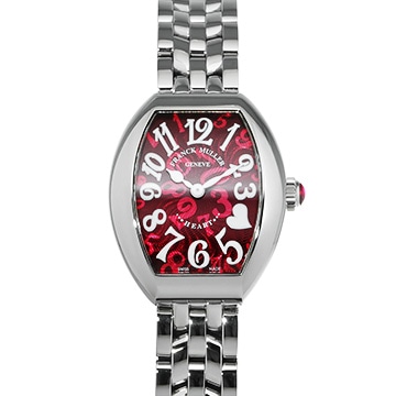 フランクミュラー ハートトゥハート 5002SQZC4HJRED AC ボルドー レディース 時計 【中古】【wristwatch】