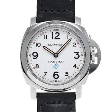 パネライ ルミノール ベース ロゴ アッチャイオ PAM00630 ホワイト メンズ 時計 【中古】【wristwatch】
