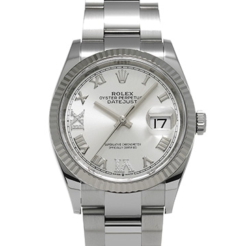 ロレックス デイトジャスト 36 126234 シルバー/ダイヤモンド メンズ 時計 【中古】【wristwatch】