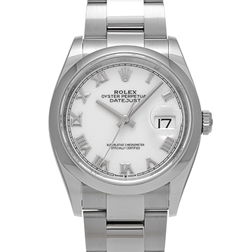 ロレックス デイトジャスト 36 126200 ホワイト メンズ 時計 【中古】【wristwatch】