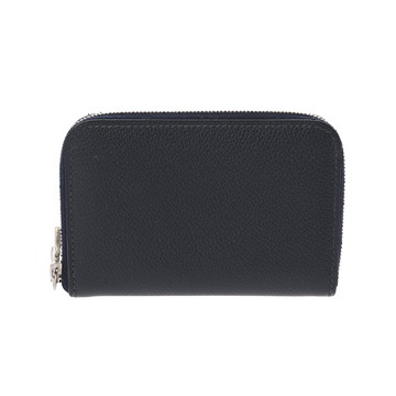 エルメス ジップアンゴー シュヴァル ブルーインディゴ エバーカラー ユニセックス 財布 【中古】【purse】