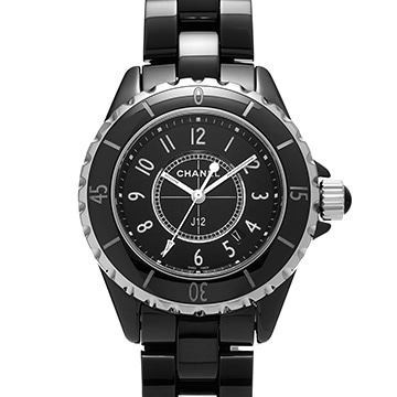シャネル J12 33MM H0682 ブラック レディース 時計 【中古】【wristwatch】
