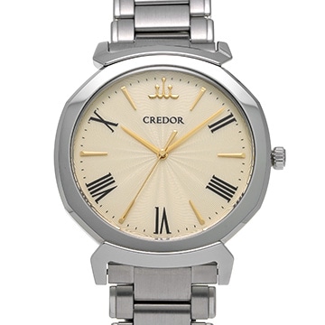 セイコー クレドール リネアルクス GCAR963 アイボリー メンズ 時計 【中古】【wristwatch】