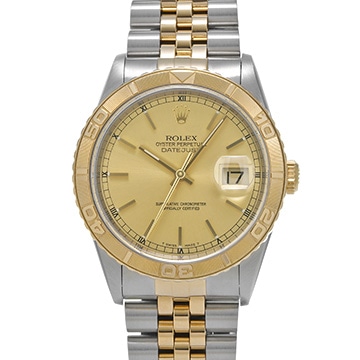 ロレックス デイトジャスト サンダーバード 16263 シャンパン メンズ 時計 【中古】【wristwatch】