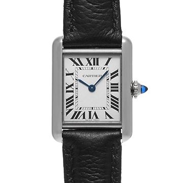 カルティエ タンク マスト SM WSTA0060 シルバー レディース 時計 【中古】【wristwatch】