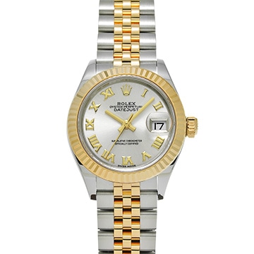 ロレックス レディ デイトジャスト 28 279173 シルバー レディース 時計 【中古】【wristwatch】