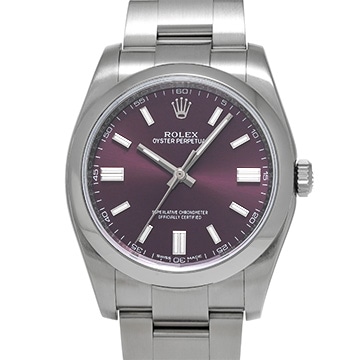 ロレックス オイスターパーペチュアル 36 116000 レッドグレープ メンズ 時計 【中古】【wristwatch】