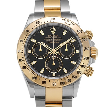 ロレックス コスモグラフ デイトナ 116523 ブラック メンズ 時計 【中古】【wristwatch】