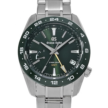 グランドセイコー スポーツコレクション スプリングドライブ GMT SBGE257 グリーン メンズ 時計 【中古】【wristwatch】