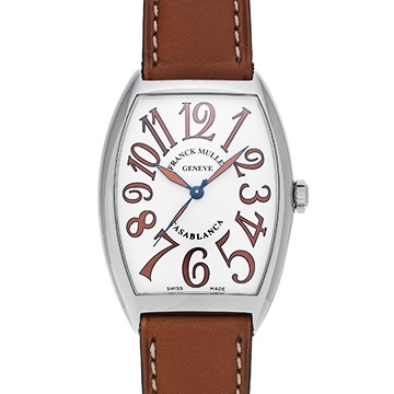 フランクミュラー カサブランカ サハラ 6850BCSHR  ホワイト メンズ 時計 【中古】【wristwatch】