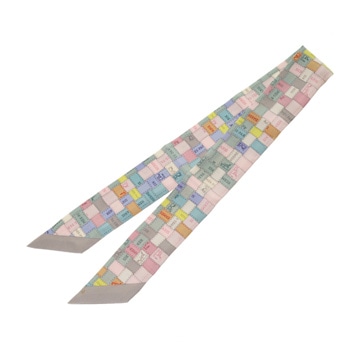エルメス ツイリー BOLDUC AU CARRE マルチカラー シルク100％ レディース 【中古】【other】