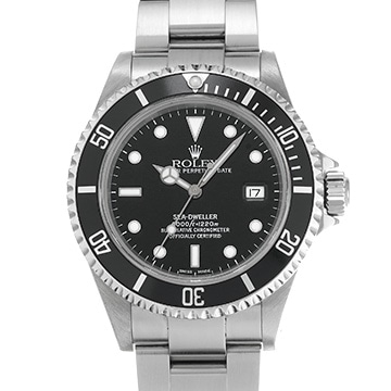 ロレックス シードゥエラー 16600 ブラック メンズ 時計 【中古】【wristwatch】