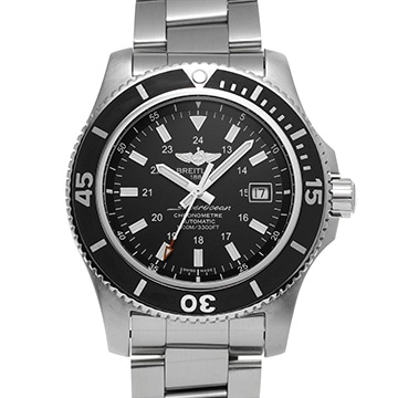 ブライトリング スーパーオーシャン II 44 ジャパンエディション A17392D7/BG84 ブラック メンズ 時計 【中古】【wristwatch】