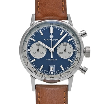 ハミルトン アメリカン クラシック H38416541 ブルー メンズ 時計 【中古】【wristwatch】