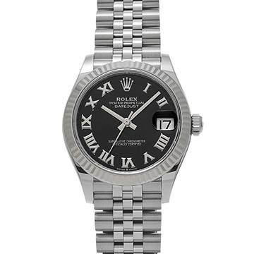 ロレックス デイトジャスト 31 278274 ブライトブラック ユニセックス 時計 【中古】【wristwatch】