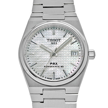 ティソ PRX パワーマティック 80 T137.207.11.111.00 ホワイトシェル メンズ 時計 【中古】【wristwatch】