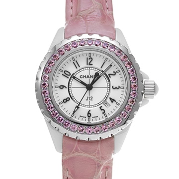シャネル J12 33MM H1336 ホワイト メンズ 時計 【中古】【wristwatch】