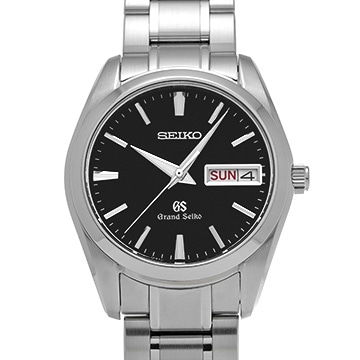 グランドセイコー クォーツ SBGT037 ブラック メンズ 時計 【中古】【wristwatch】