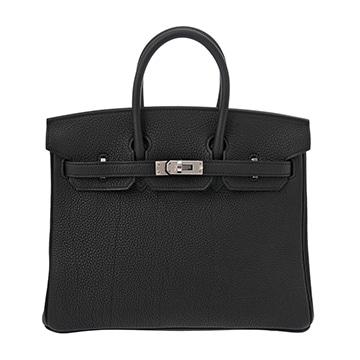 エルメス バーキン 25 ブラック トゴ レディース バッグ 【未使用】【bag】