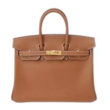 エルメス バーキン 25 ゴールド ヴォースイフト レディース バッグ 【未使用】【bag】