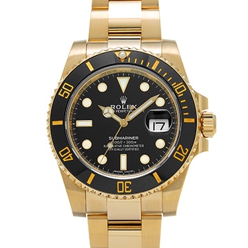 ロレックス サブマリーナ デイト 116618LN ブラック メンズ 時計 【中古】【wristwatch】
