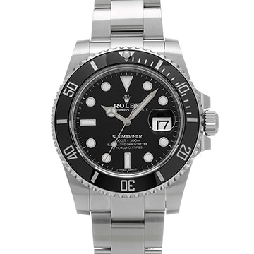 ロレックス サブマリーナ デイト 116610LN ブラック メンズ 時計 【中古】【wristwatch】