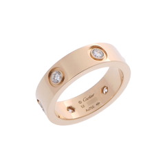カルティエ ラブリング #52 6PD ゴールド K18イエローゴールド YG レディース ジュエリー 【中古】【jewelry】