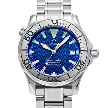 オメガ シーマスター プロフェッショナル 300 2263.80 ブルー メンズ 時計 【中古】【wristwatch】