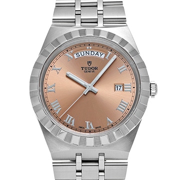 チューダー / チュードル ロイヤル 28500 サーモンピンク メンズ 時計 【中古】【wristwatch】