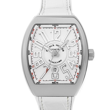 フランクミュラー ヴァンガード V45SCDT ACBC ホワイト メンズ 時計 【中古】【wristwatch】