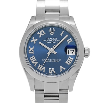ロレックス デイトジャスト 31 278240 ブライトブルー ユニセックス 時計 【中古】【wristwatch】