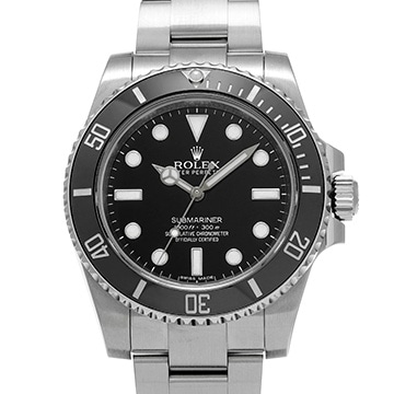ロレックス サブマリーナ 114060 ブラック メンズ 時計 【中古】【wristwatch】