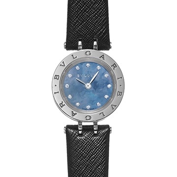 ブルガリ ビーゼロワン / B-ZERO1 BZ23S ブルーシェル/ダイヤモンド レディース 時計 【中古】【wristwatch】