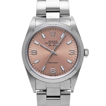 ロレックス エアキング 14000M ピンク メンズ 時計 【中古】【wristwatch】
