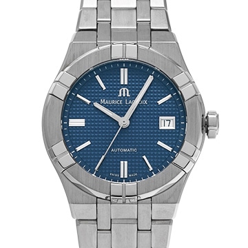 モーリス ラクロア アイコン オートマティック AI6007-SS002-430-1 ブルー メンズ 時計 【中古】【wristwatch】