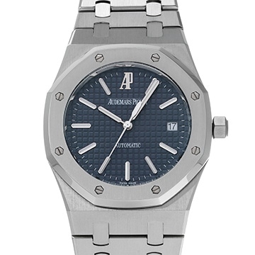 オーデマ ピゲ ロイヤルオーク 15300ST.OO.1220ST.02 ブルー メンズ 時計 【中古】【wristwatch】