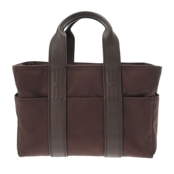 エルメス アカプルコ PM ショコラ トワルシェブロン/レザー レディース バッグ 【中古】【bag】