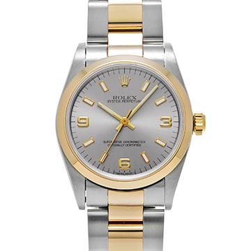 ロレックス オイスターパーペチュアル ボーイズ 67483 グレー ユニセックス 時計 【中古】【wristwatch】