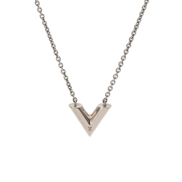 ルイ ヴィトン エッセンシャルV 旧型 シルバー M63197 メタル レディース ジュエリー 【中古】【jewelry】