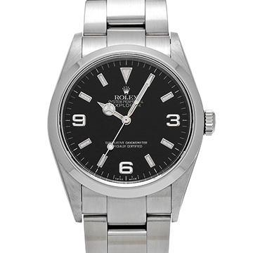 ロレックス エクスプローラー 114270 ブラック メンズ 時計 【中古】【wristwatch】