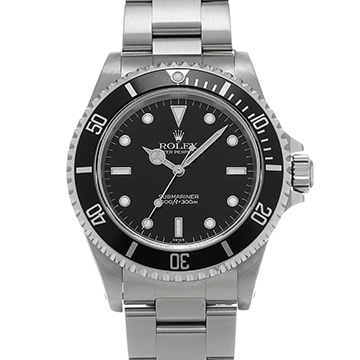ロレックス サブマリーナ 14060 ブラック メンズ 時計 【中古】【wristwatch】