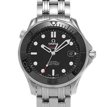 オメガ シーマスター ダイバー300 コーアクシャル 212.30.41.20.01.003 ブラック メンズ 時計 【中古】【wristwatch】