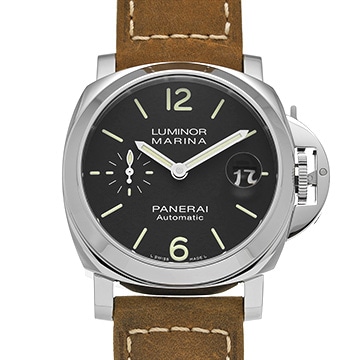 パネライ ルミノール マリーナ PAM01048 ブラック メンズ 時計 【中古】【wristwatch】
