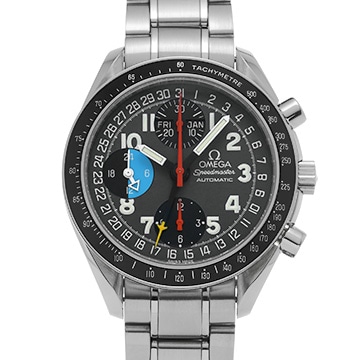オメガ スピードマスター マーク40 AM/PM 3520.53 グレー/ブラック メンズ 時計 【中古】【wristwatch】
