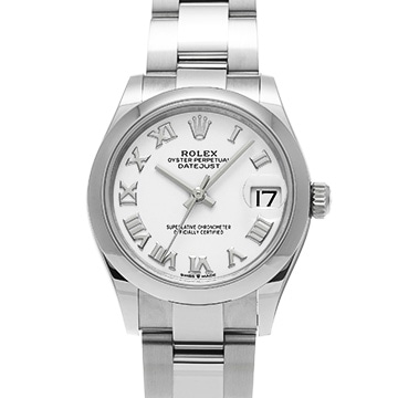 ロレックス デイトジャスト 31 278240 ホワイト ユニセックス 時計 【中古】【wristwatch】