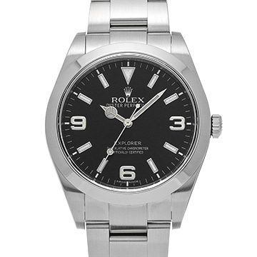ロレックス エクスプローラー 214270 ブラック メンズ 時計 【中古】【wristwatch】